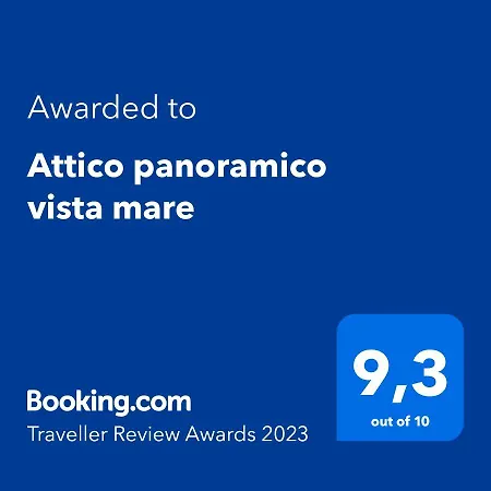 Apartman Attico Panoramico Vista Mare *